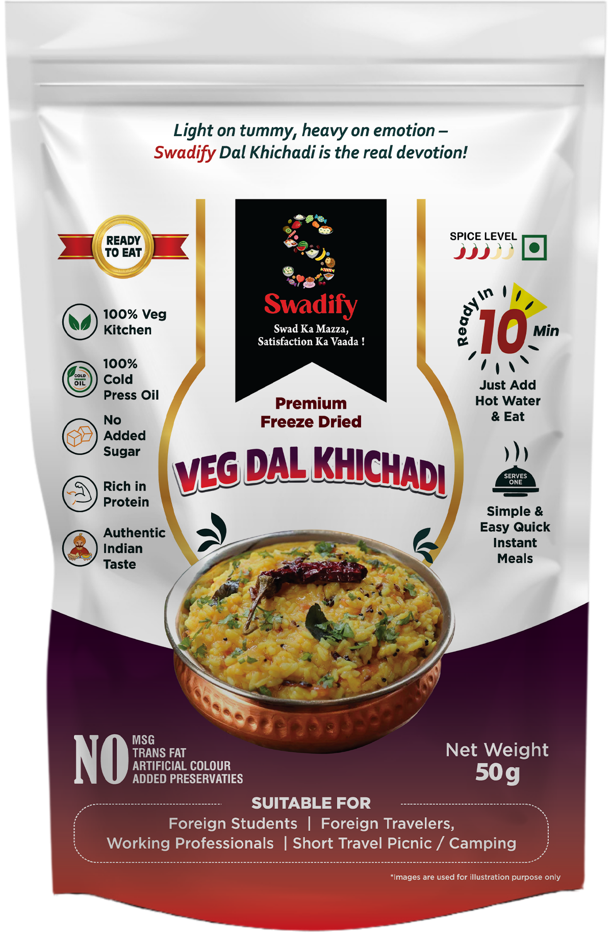 Veg Dal Khichadi