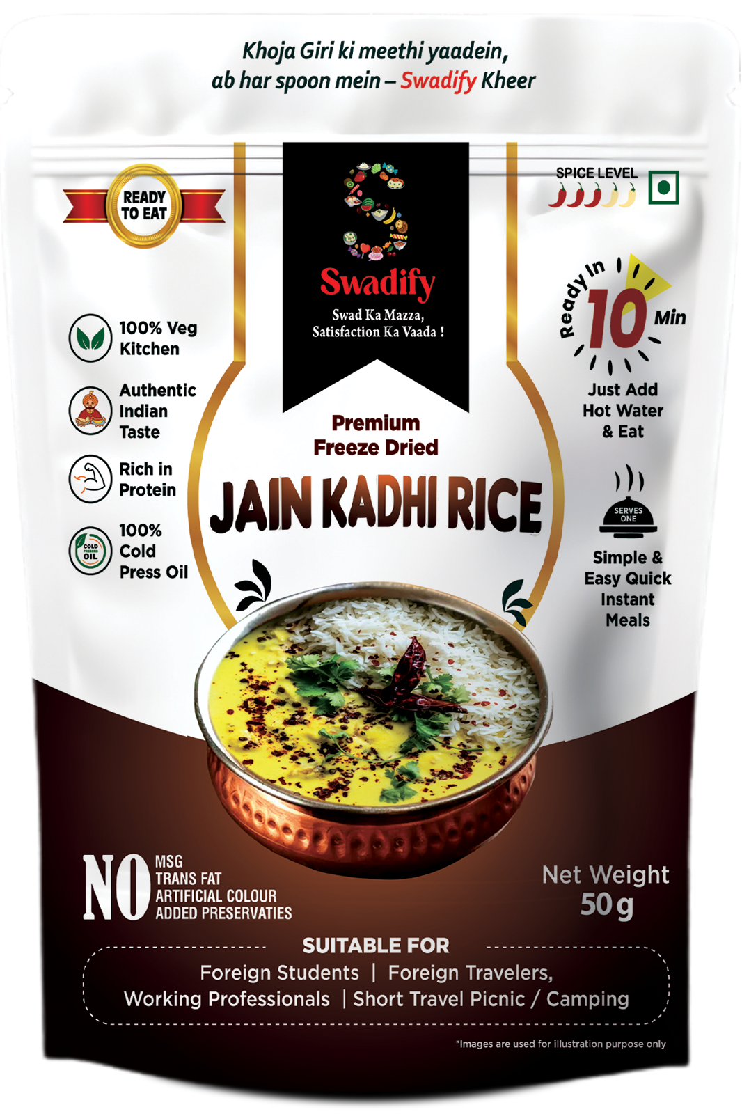 Jain Kadhi Rice