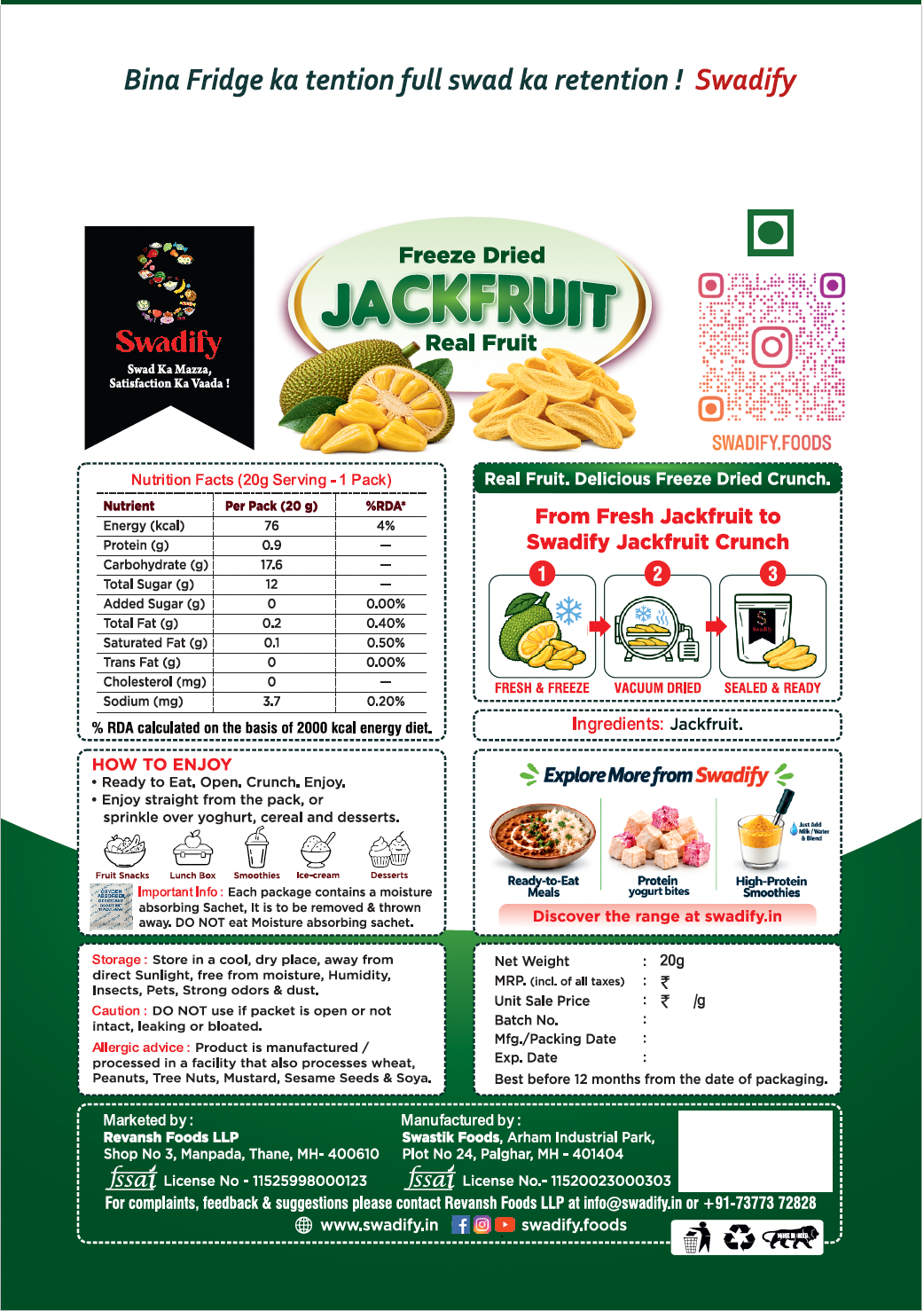 Freeze Dried Jackfruit - Image 2