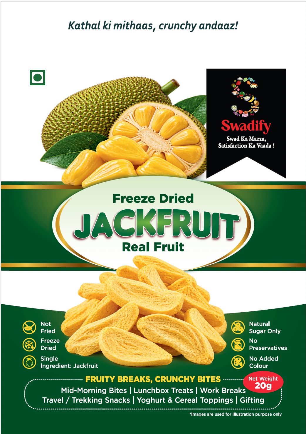 Freeze Dried Jackfruit