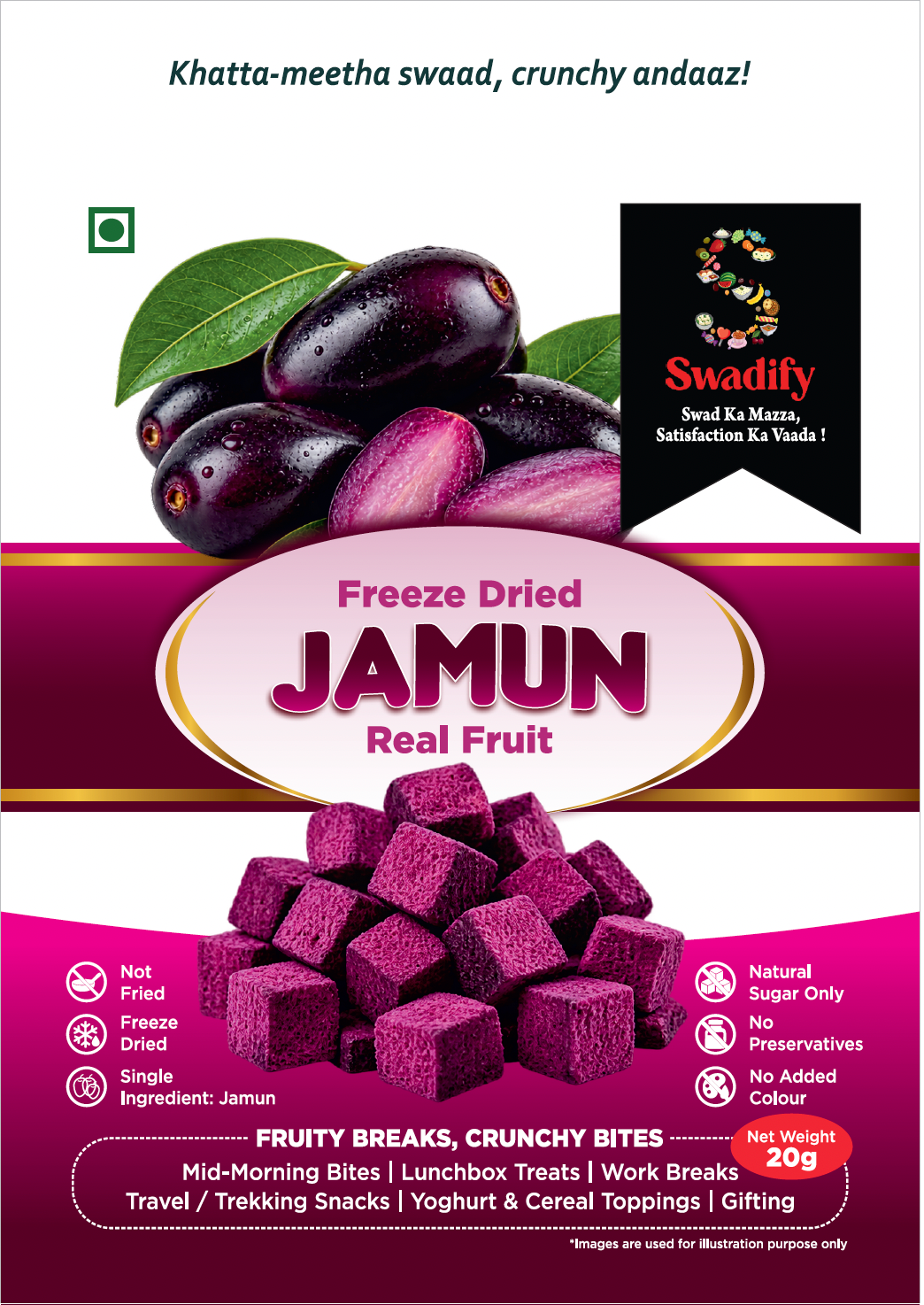 Freeze Dried Jamun