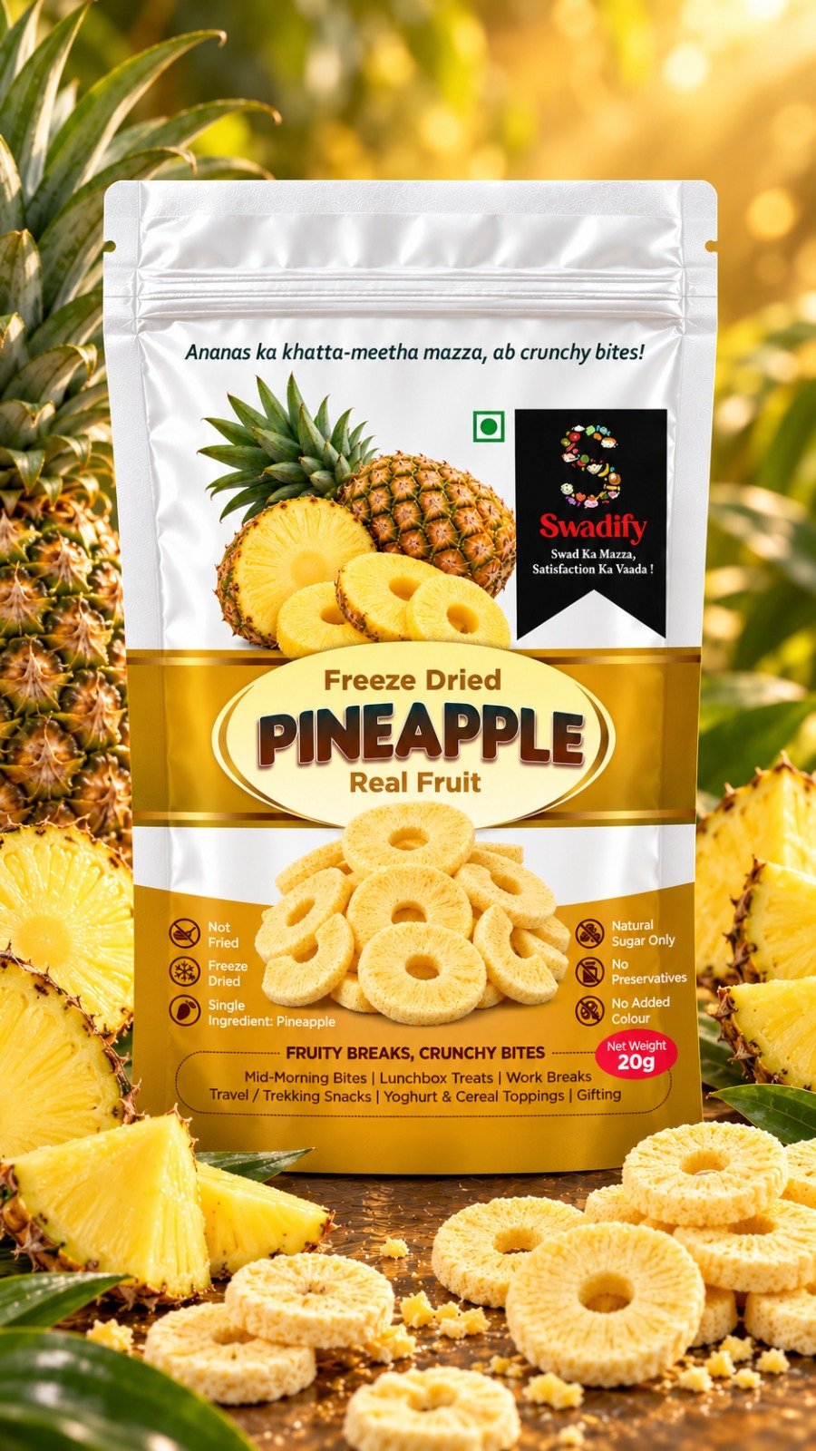 Freeze Dried Pineapple - Image 3