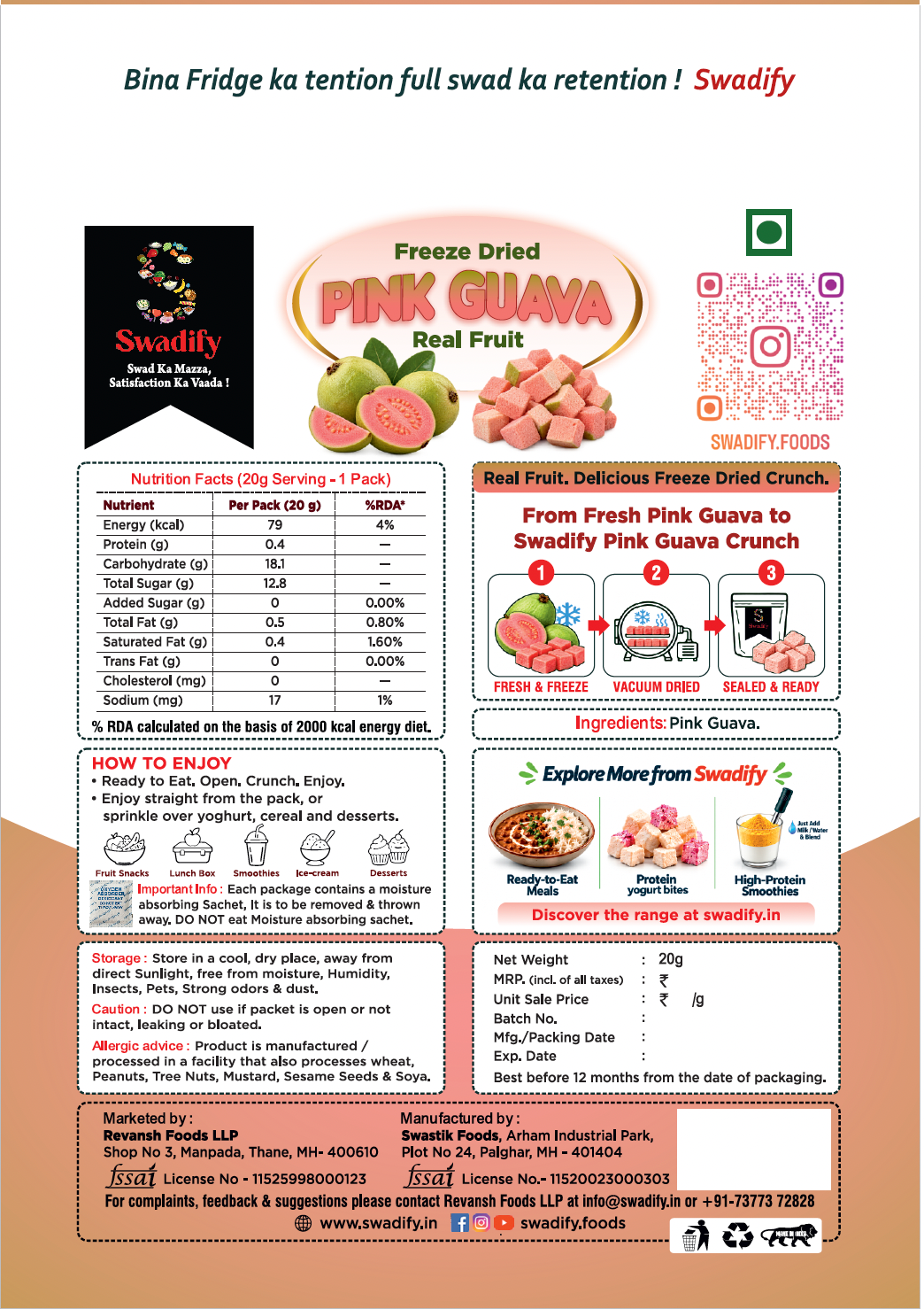 Freeze Dried Pink Guava - Image 2