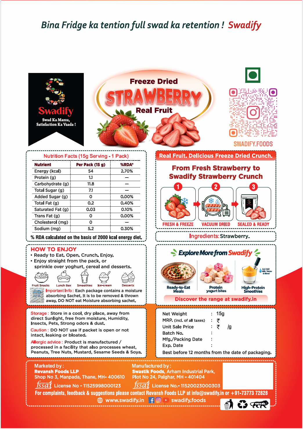Freeze Dried Strawberry - Image 2
