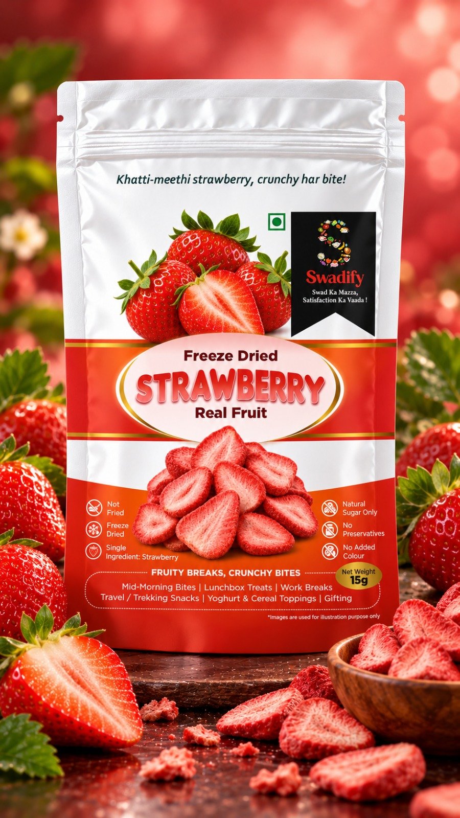 Freeze Dried Strawberry - Image 3